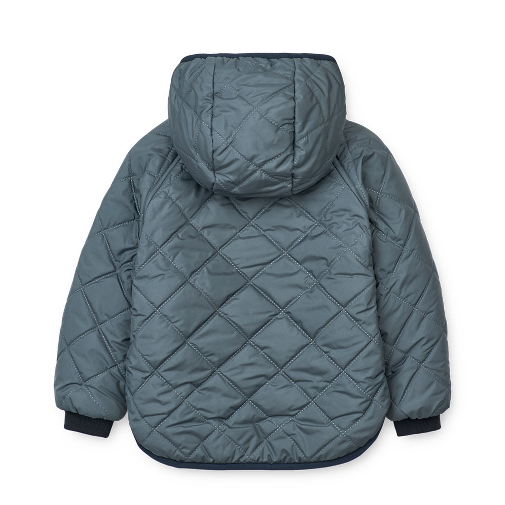 Liewood Kinder Thermojacke Jackson Whale blue multi mix Yay Kids