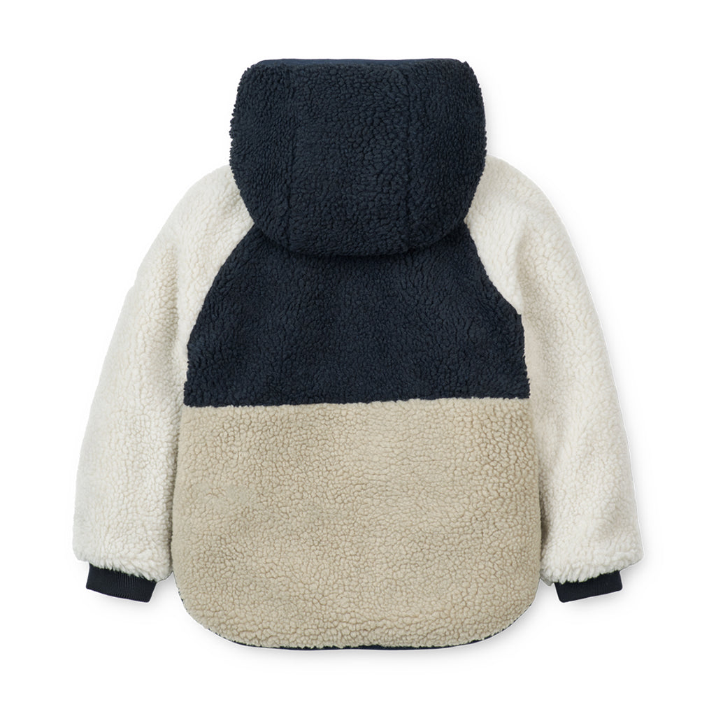 Liewood Kinder Thermojacke Jackson Whale blue multi mix Yay Kids