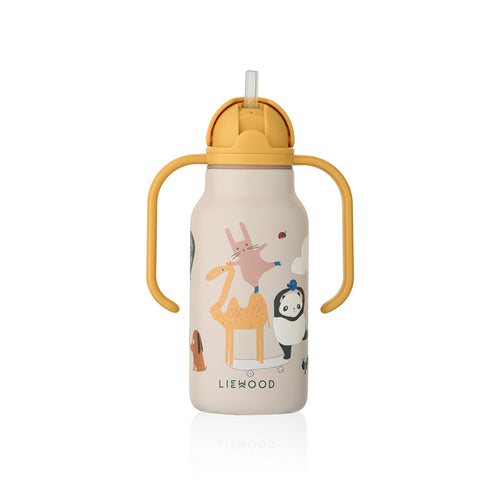 Liewood Trinkflasche Kimmie Around the world / Sandy bei Yay Kids