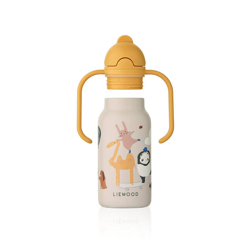 Liewood Trinkflasche Kimmie Around the world / Sandy bei Yay Kids