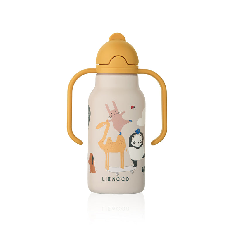 Liewood Trinkflasche Kimmie Around the world / Sandy bei Yay Kids