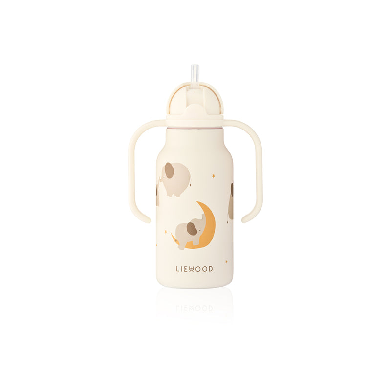 Liewood Trinkflasche Kimmie  Elephant Creme de la creme bei Yay Kids