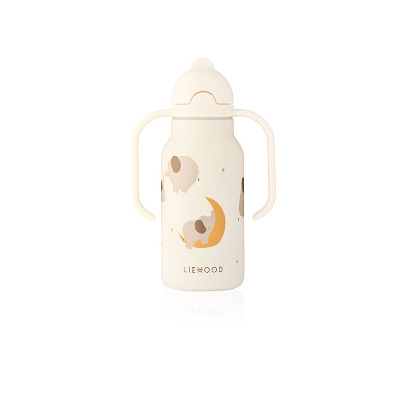 Liewood Trinkflasche Kimmie  Elephant Creme de la creme bei Yay Kids