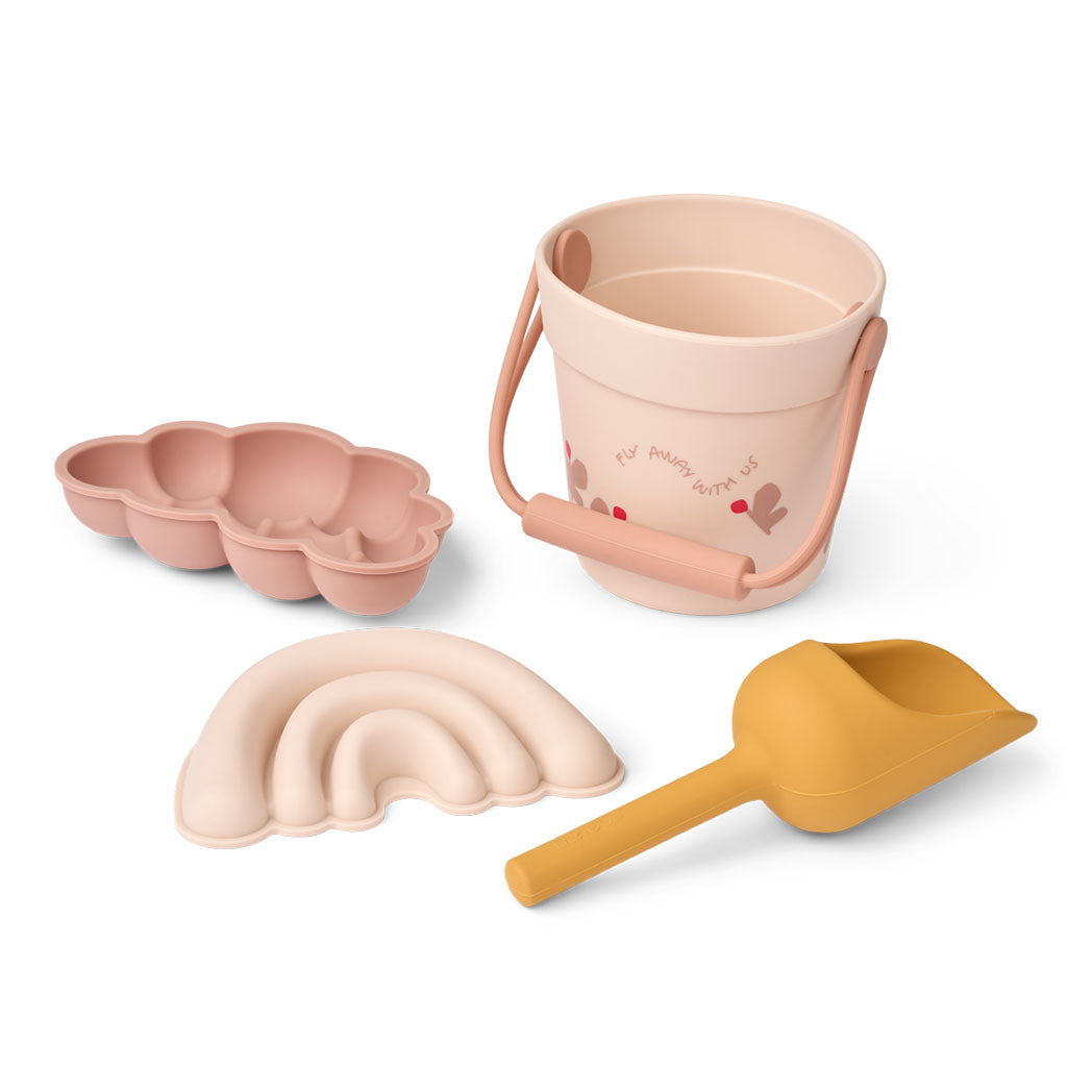 Liewood Kinder Mini Kit Strandspielzeug Set Butterfly / Apple blossom bei Yay Kids