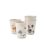Liewood Lana Becher 4er-Pack Around the world / Sandy bei Yay Kids