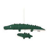 Liewood Baby Mobile Levy Crocodile Garden green bei Yay Kids