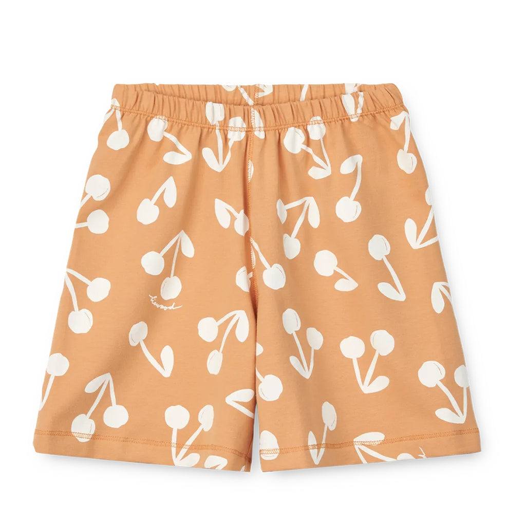 Liewood Bedrucktes Pyjama-Set Ilford Cherry blossom Light apricot bei Yay Kids