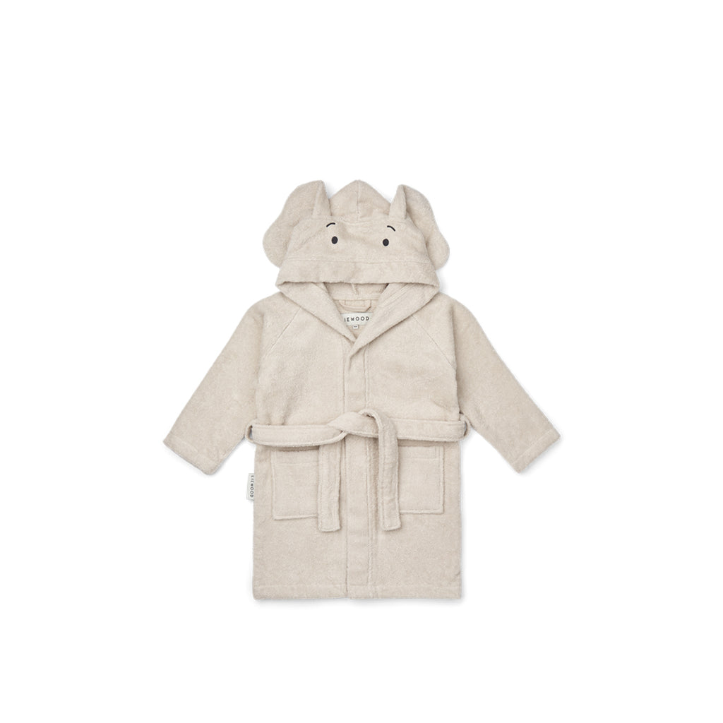 Liewood Kinder Bademantel Lily Elephant Sandy bei Yay Kids
