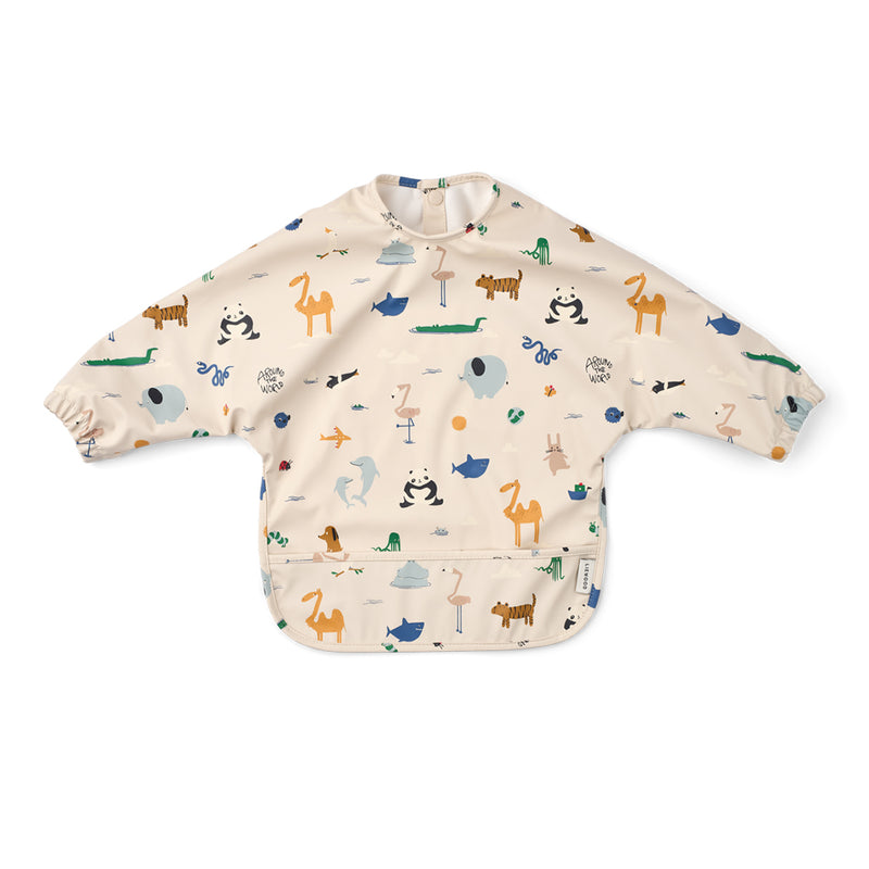 Liewood Kinder Lätzchen Merle Around the World/Sandy bei Yay Kids
