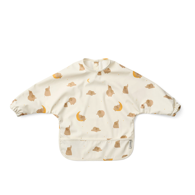 Liewood Kinder Latz Merle  Elephant / Creme de la creme bei Yay Kids