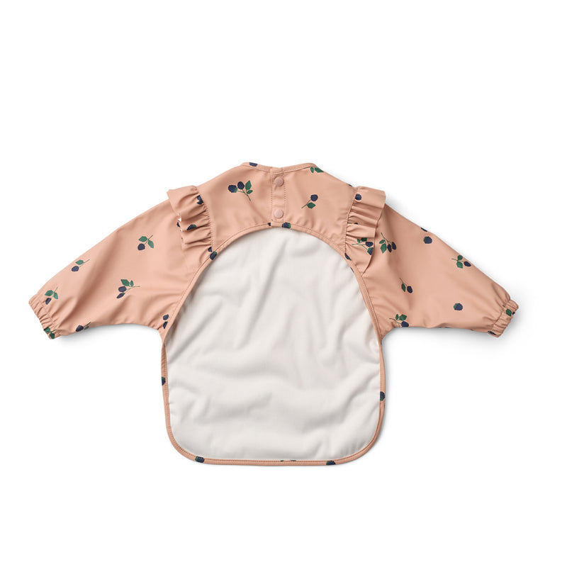 Liewood Rüschen Langarmlätzchen Merle Berry / Pale Tuscany bei Yay Kids