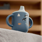 Liewood Baby Silicone Cup Neil Arctic Sea / Ocean view bei Yay Kids