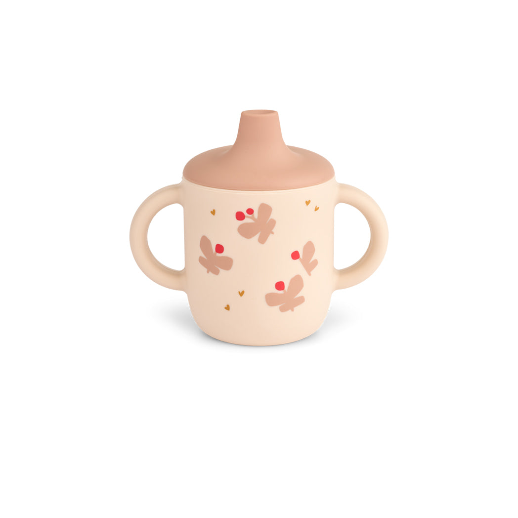 Liewood Baby Schnabelbecher Neil Butterfly / Apple blossom bei Yay Kids