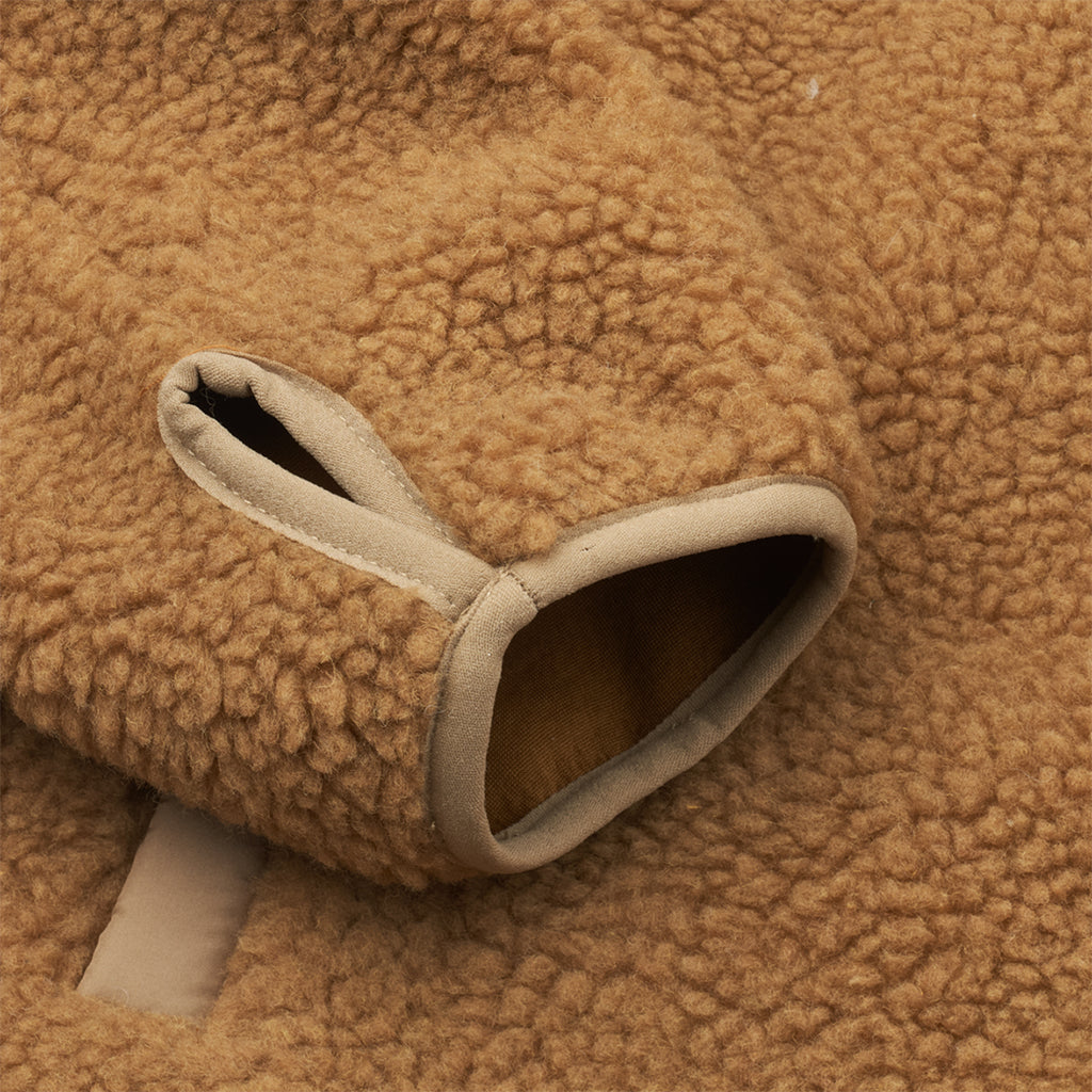 Liewood Frauen Fleece Jacke Nelson Golden caramel oat mix bei Yay Kids
