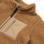Liewood Kinder Fleece Jacke Nolan Golden caramel/Oat mix bei Yay Kids