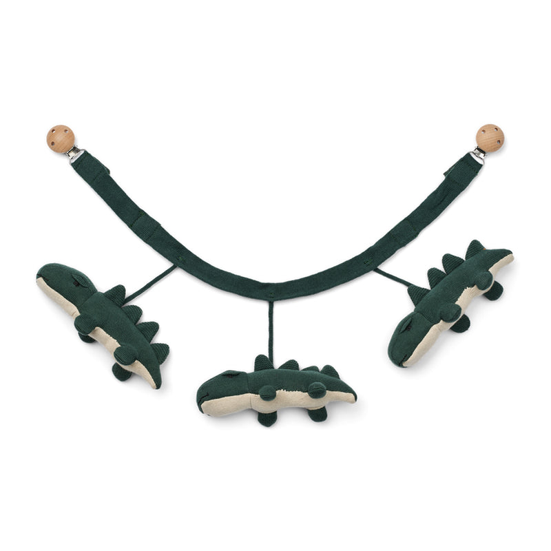 Liewood Kinderwagenkette Crocodile Garden Green bei Yay Kids