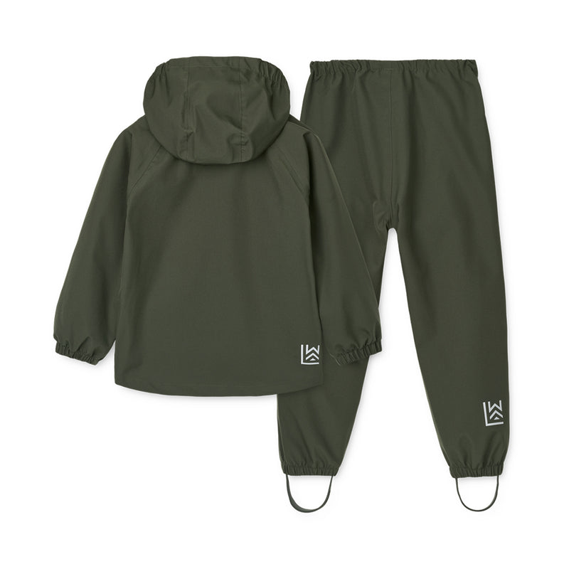 Liewood Kinder Regenset Pedia Hunter green bei Yay Kids