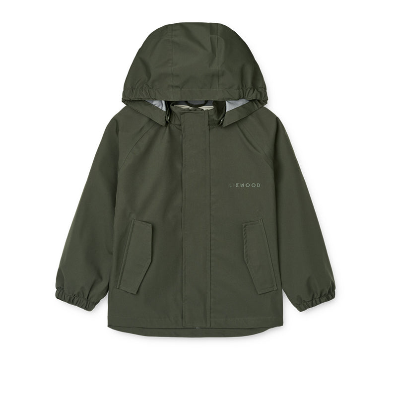 Liewood Kinder Regenset Pedia Hunter green bei Yay Kids