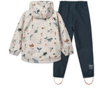 Liewood Rainwear Set Pedia Sea creature / Sandy bei Yay Kids