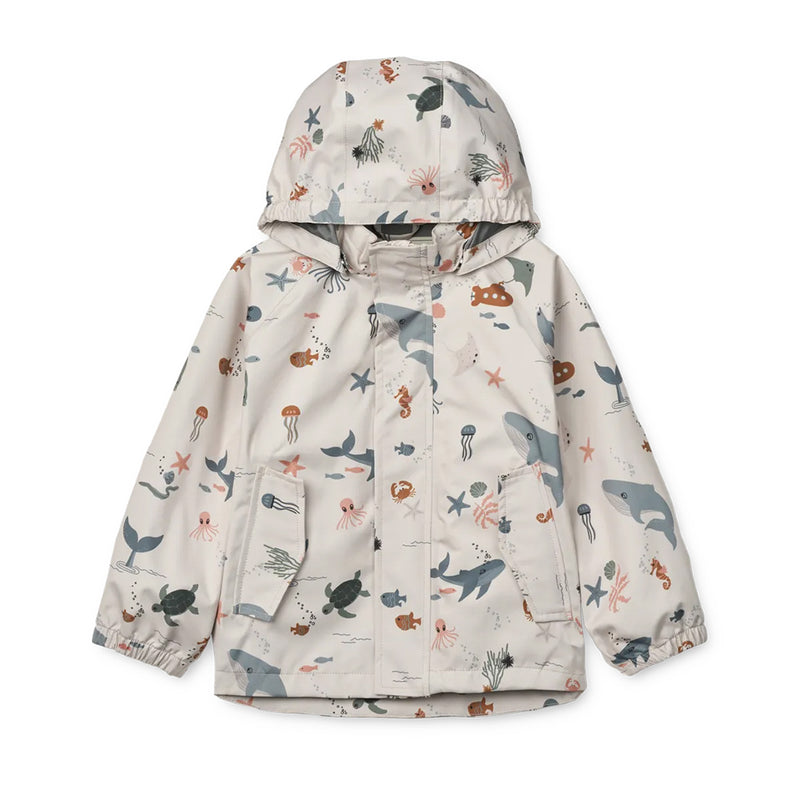 Liewood Rainwear Set Pedia Sea creature / Sandy bei Yay Kids