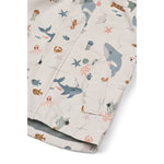 Liewood Rainwear Set Pedia Sea creature / Sandy bei Yay Kids