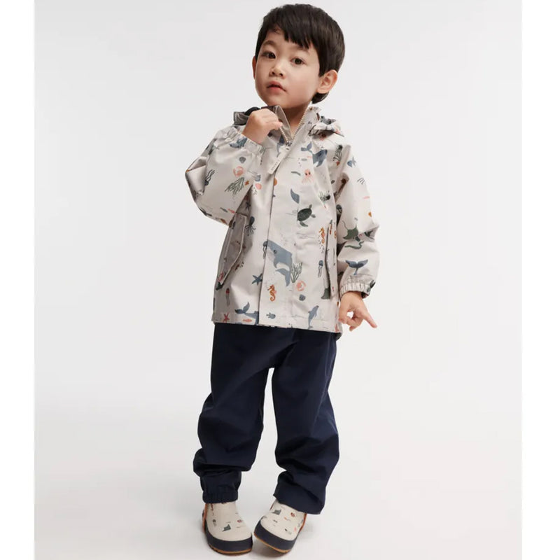 Liewood Rainwear Set Pedia Sea creature / Sandy bei Yay Kids