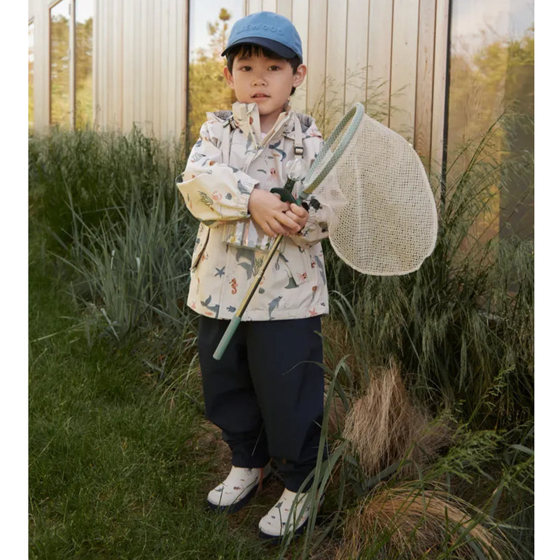 Liewood Rainwear Set Pedia Sea creature / Sandy bei Yay Kids
