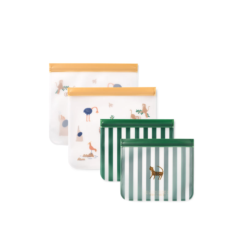 Liewood Foodbag Keith 4-Pack All together / Sandy bei Yay Kids