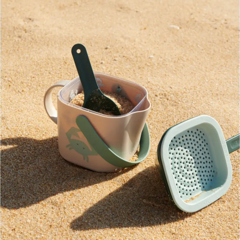 Liewood Kinder Sand Set Roald Crab/Sandy bei Yay Kids
