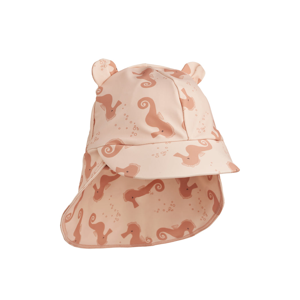 Liewood Baby UV Sonnenhut Senia Seahorse / Apple blossom bei Yay Kids
