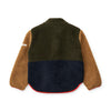 Sherpa Jacket Nolan Army brown multi mix