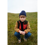 Liewood Kinder Fleece Jacke Nolan Mega leo / Oat mix bei Yay Kids
