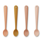 Silicone Spoon 4 Pack Siv Tuscany Rose Multi Mix