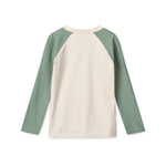 Liewood Kinder UV Swim Tee Noah Sandy / Peppermint bei Yay Kids