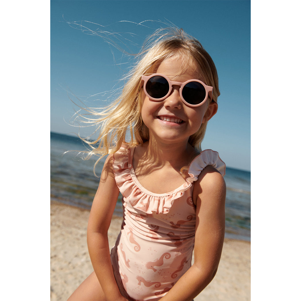 Liewood Swimsuit Kallie Printed Seahorse / Apple blossom bei Yay Kids