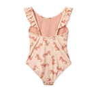 Liewood Swimsuit Kallie Printed Seahorse / Apple blossom bei Yay Kids