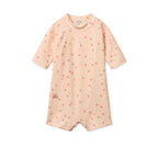Baby UV swim jumpsuit "Thor" – Mini Butterfly / Apple Blossom