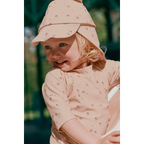 Baby UV swim jumpsuit "Thor" – Mini Butterfly / Apple Blossom