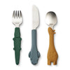 Liewood Besteck Set Tove Golden caramel mix bei Yay Kids