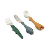 Liewood Besteck Set Tove Golden caramel mix bei Yay Kids