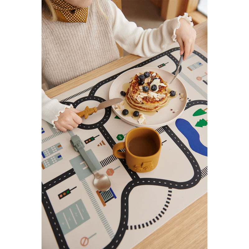 Liewood Besteck Set Tove Golden caramel mix bei Yay Kids