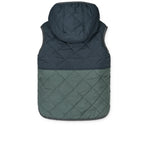 Liewood Kinder Fleece Weste Diana Whale blue multi mix bei Yay Kids