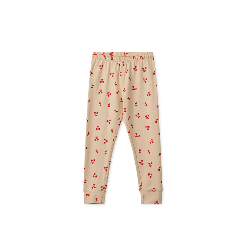 Organic Pyjamas Set Wilhelm Cherries / Apple blossom