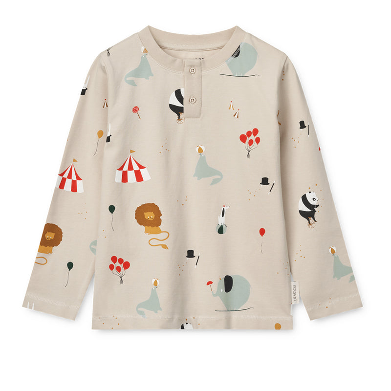 Liewood Kinder Pyjama Wilhelm Circus / Sandy bei Yay Kids