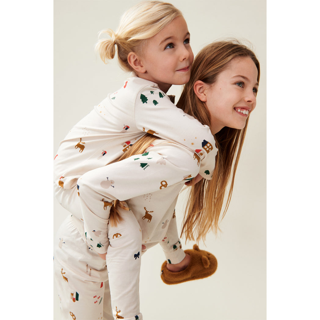 Liewood Kinder Pyjama Wilhelm Holiday / Sandy bei Yay Kids