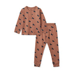 Liewood Kinder Pyjama Wilhelm Horses / Dark rosetta bei Yay Kids