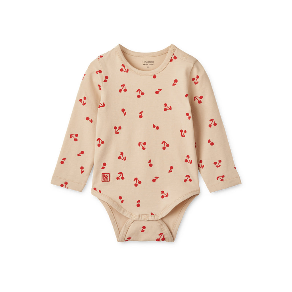 Liewood Langarm Baby Body Yanni 2 Pack Apple blossom bei Yay Kids
