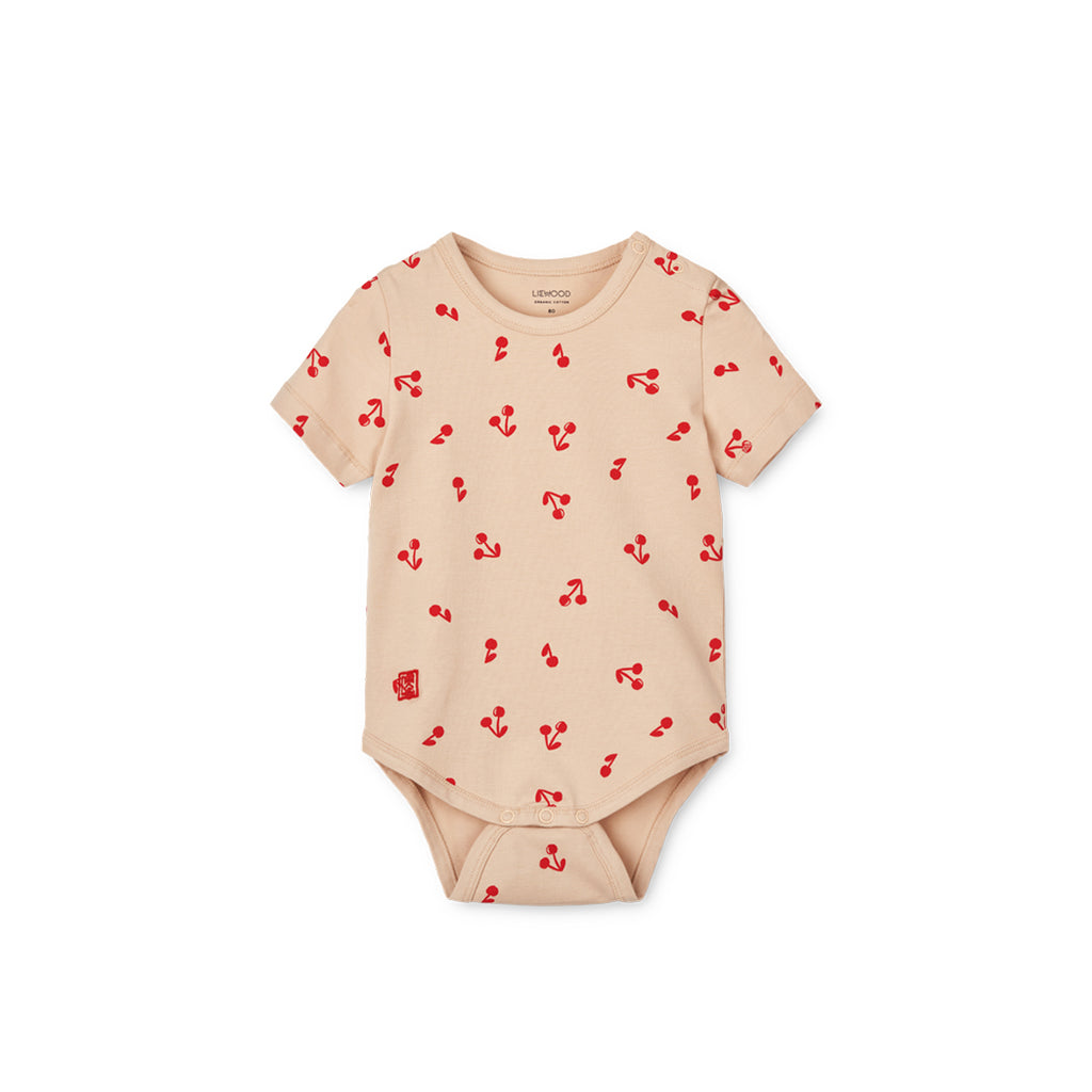 Set of 2 Bodysuits Yanni Cherries Apple Blossom