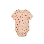 Set of 2 Bodysuits Yanni Cherries Apple Blossom