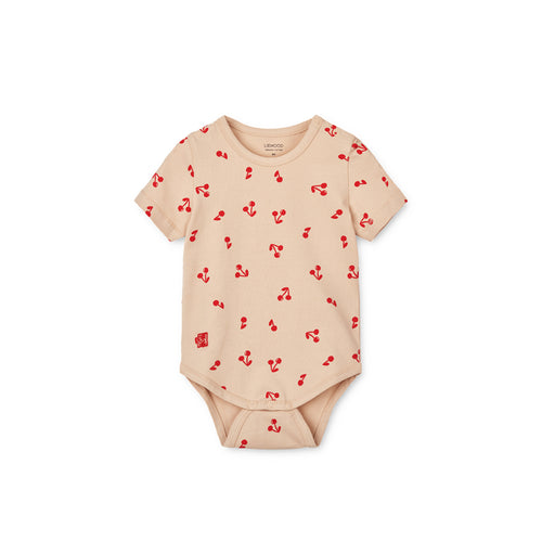 Set of 2 Bodysuits Yanni Cherries Apple Blossom